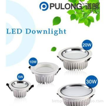 2013 high quality 10w 800lm  CRI70/80   led down light /